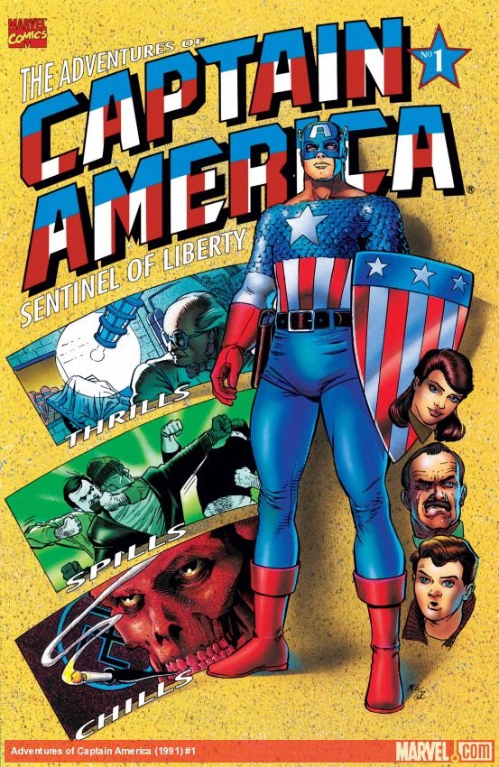 Cover of Adventures Of Captain America (1991) - #1