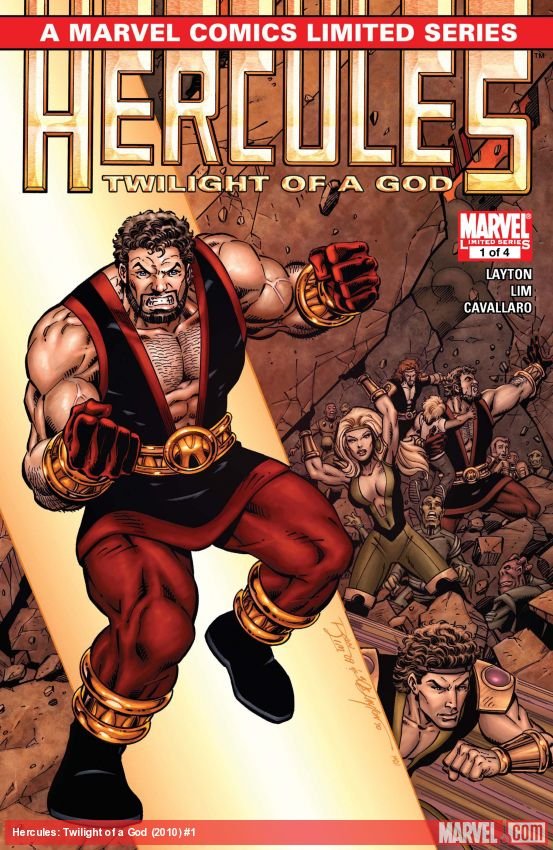 Cover of Hercules: Twilight Of A God (2010) - #1