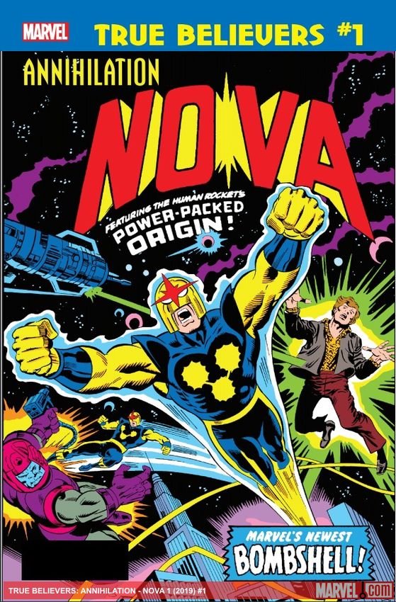 Cover of True Believers: Annihilation - Nova (2019) - #1