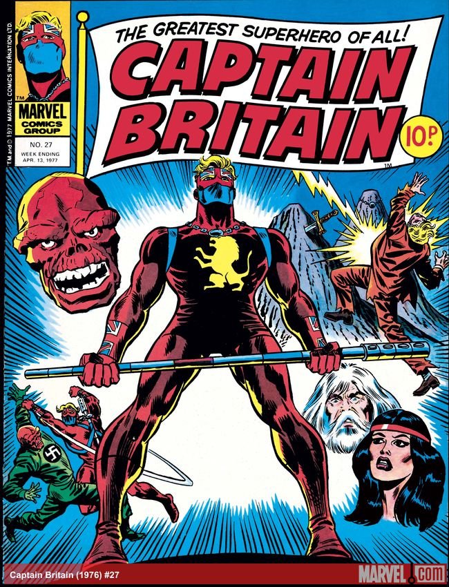 Cover of Captain Britain (1976) - #27