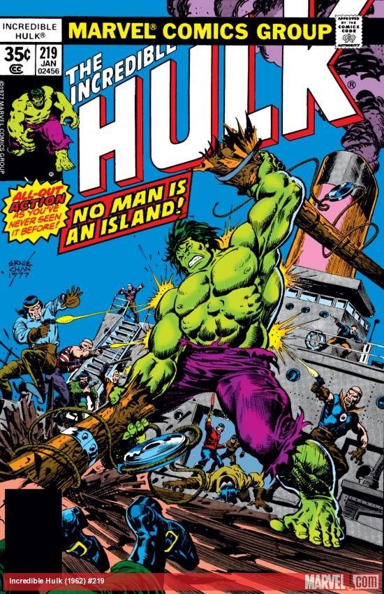 Cover of Incredible Hulk (1962) - #219