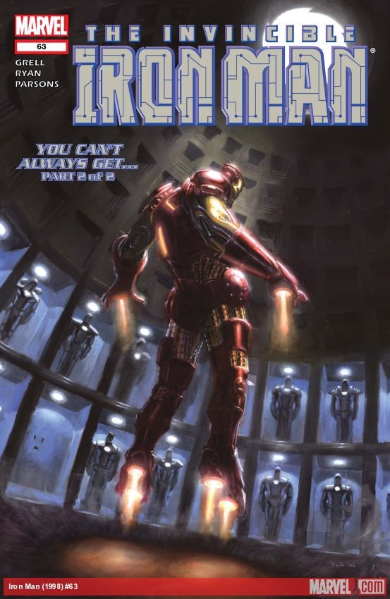 Cover of Iron Man (1998) - #63