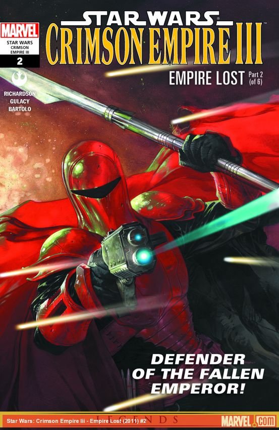 Cover of Star Wars: Crimson Empire Iii - Empire Lost (2011) - #2