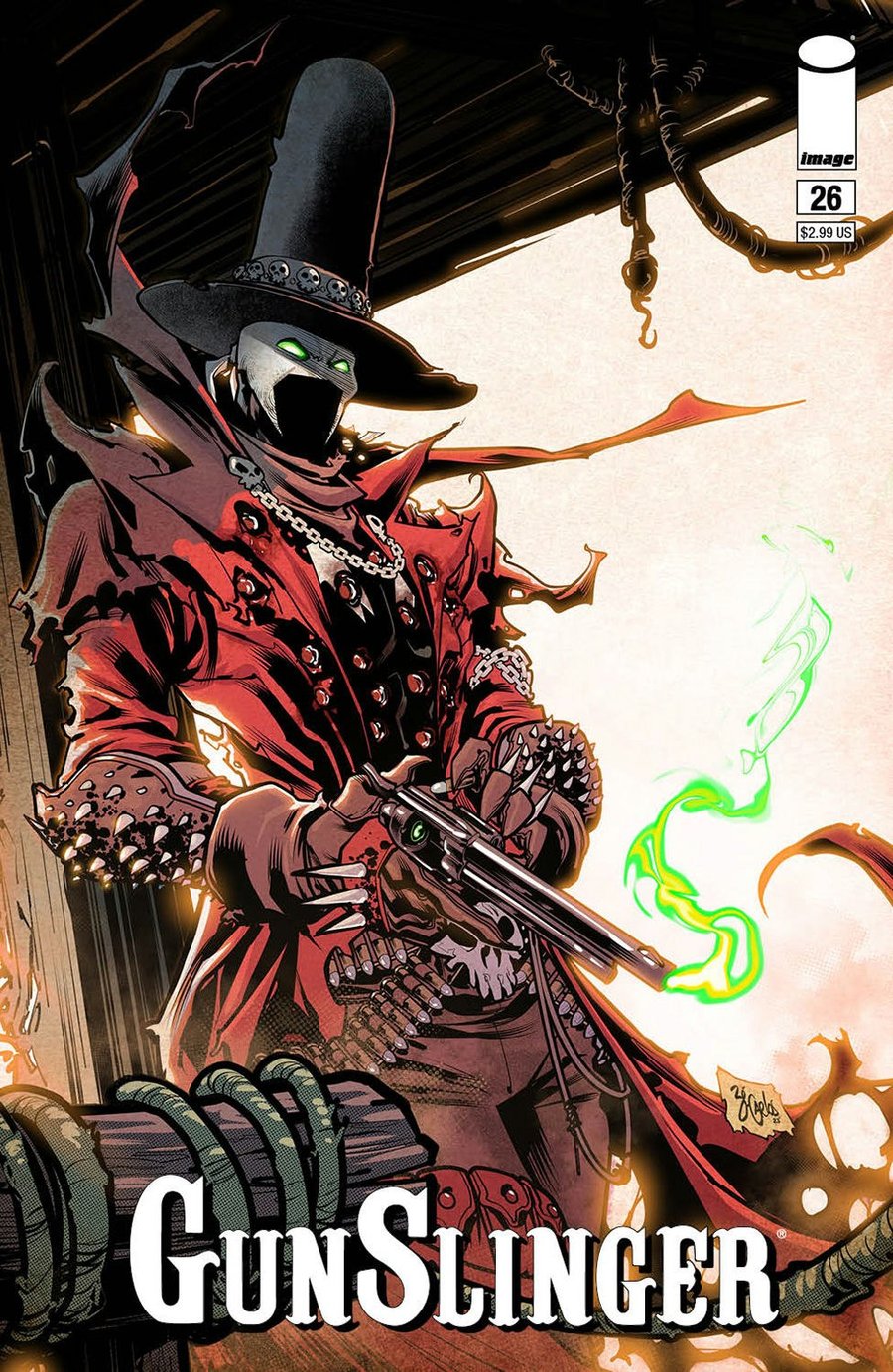 Cover of Gunslinger Spawn (2021) - #26