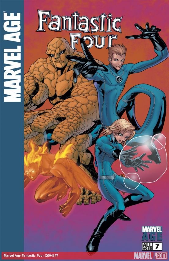 Cover of Marvel Age Fantastic Four (2004) - #7