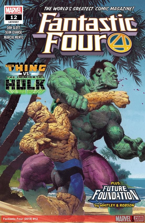 Cover of Fantastic Four (2018) - #12