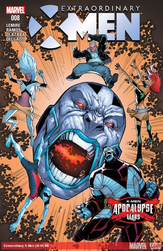 Cover of Extraordinary X-Men (2015) - #8