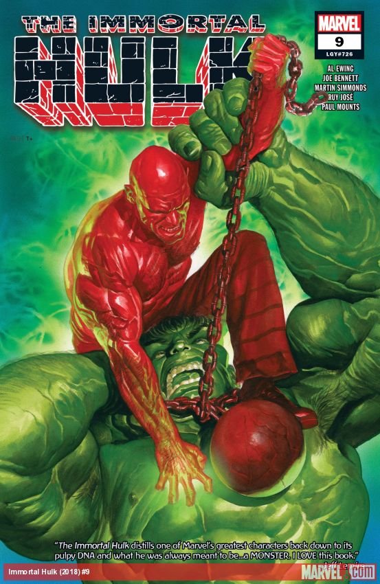 Cover of Immortal Hulk (2018) - #9