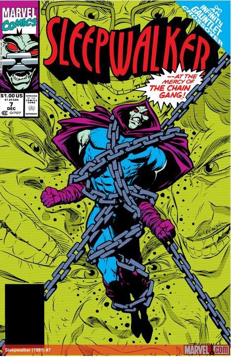 Cover of Sleepwalker (1991) - #7