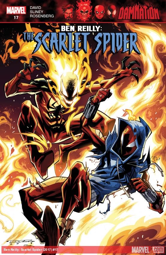Cover of Ben Reilly: Scarlet Spider (2017) - #17