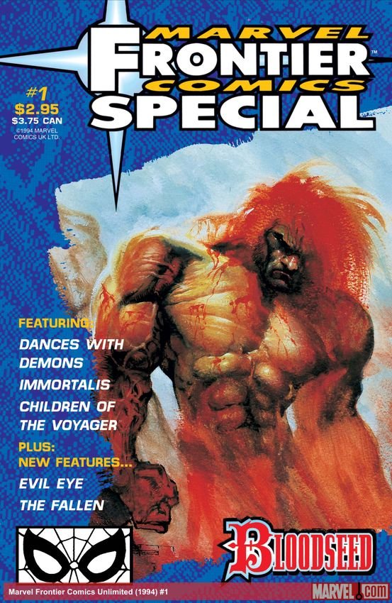 Cover of Marvel Frontier Comics Unlimited (1994) - #1