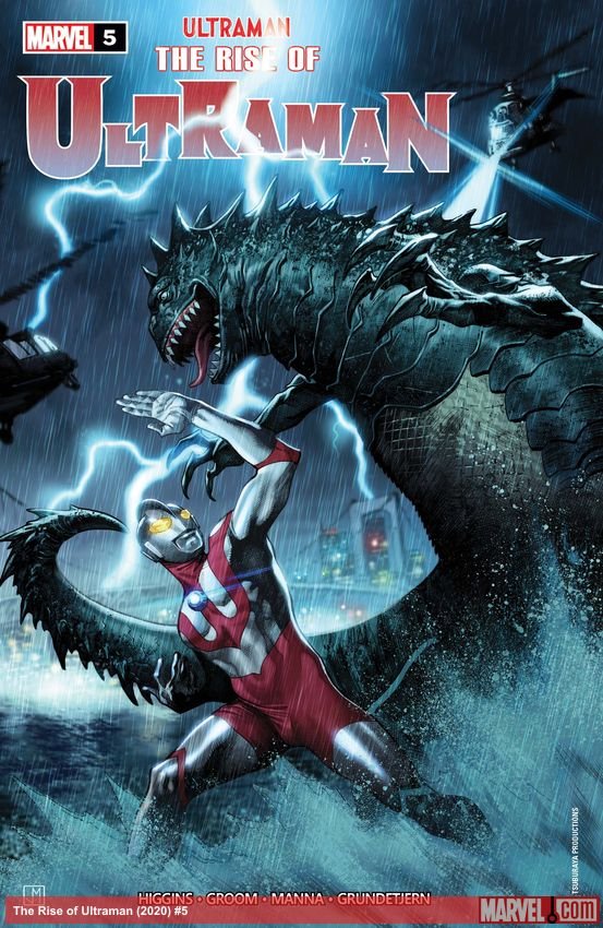 Cover of The Rise Of Ultraman (2020) - #5