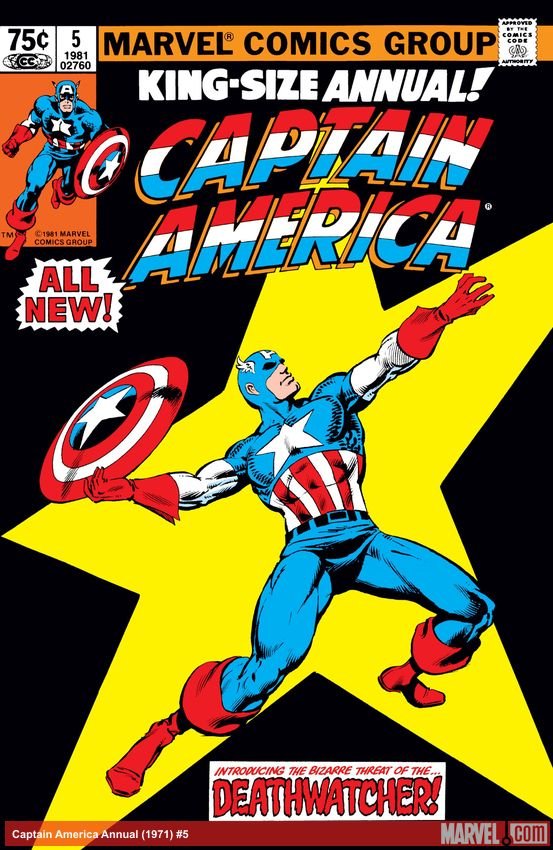 Cover of Captain America Annual (1971) - #5