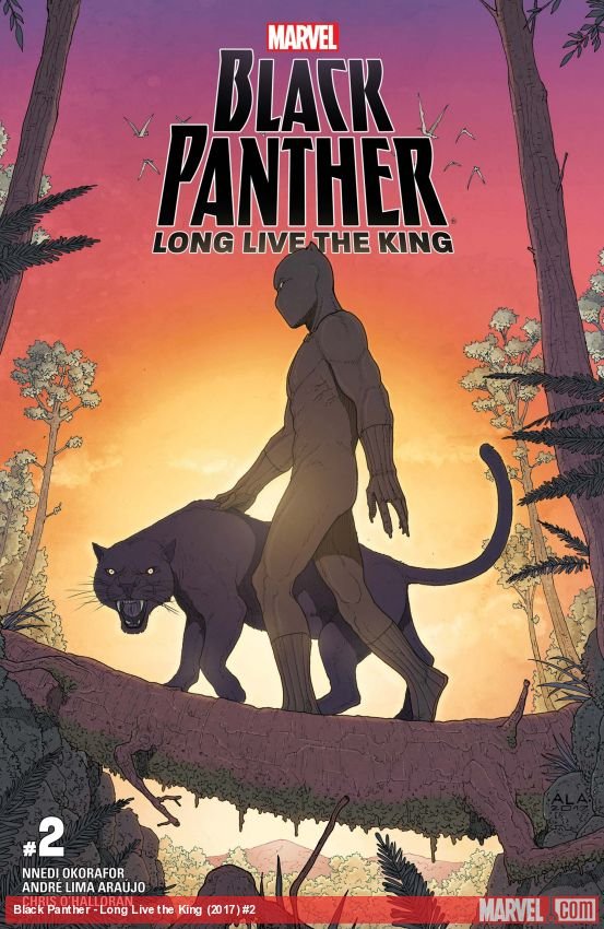 Cover of Black Panther - Long Live The King: Cmx Digital Comic (2017) - #2