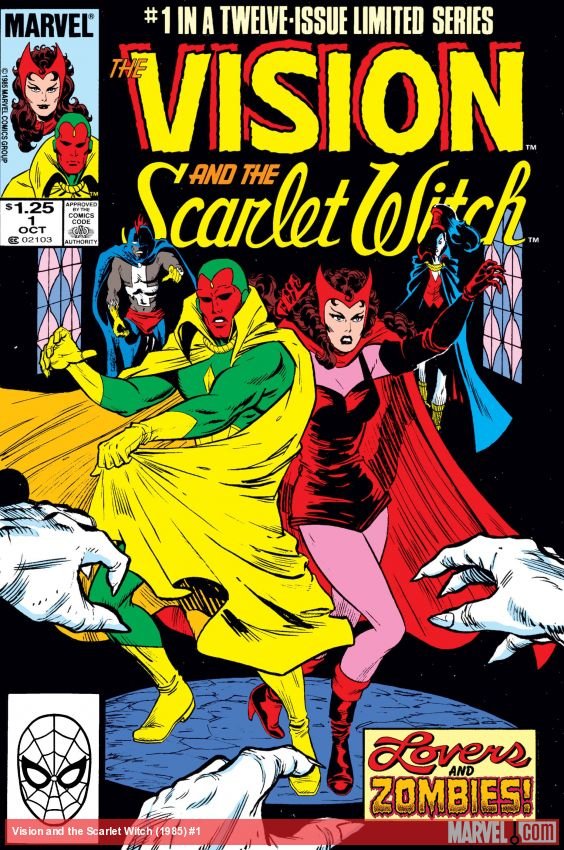 Cover of Vision And The Scarlet Witch (1985) - #1