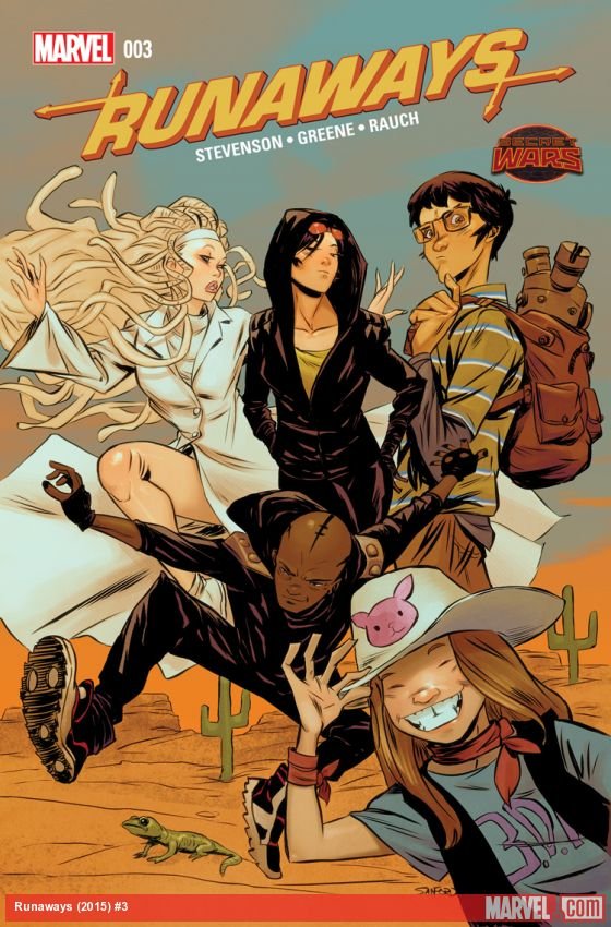 Cover of Runaways (2015) - #3