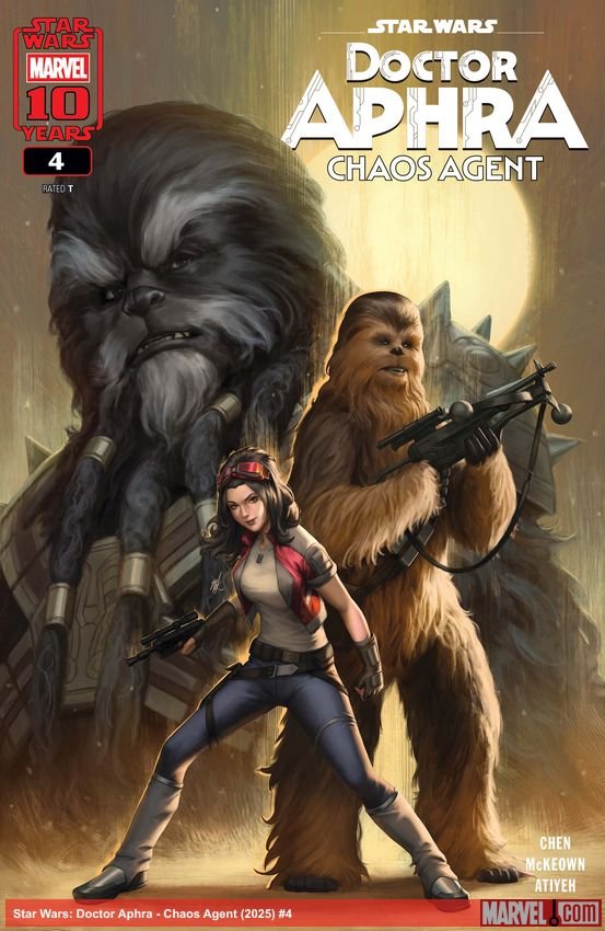 Cover of Star Wars: Doctor Aphra - Chaos Agent (2025) - #4