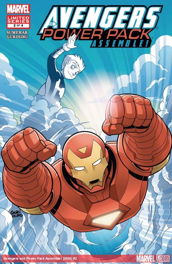 Cover of Avengers And Power Pack Assemble! (2006) - #2