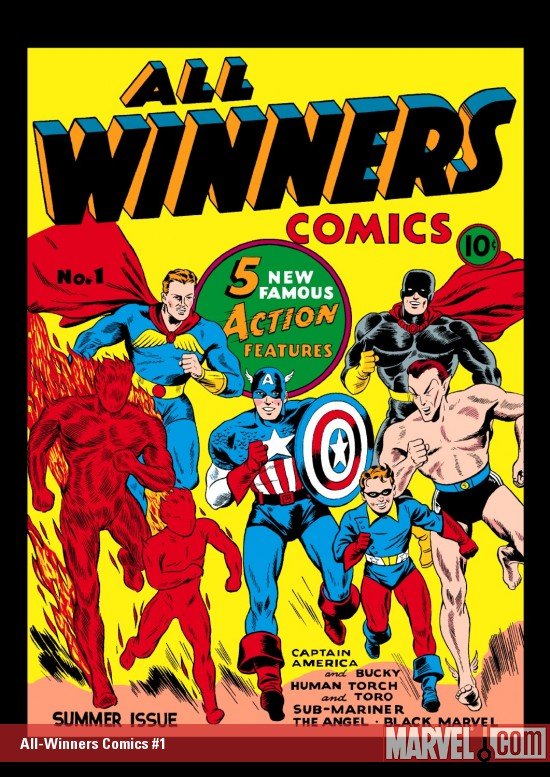 Cover of All-Winners Comics (1941) - #1