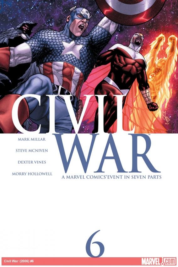 Cover of Civil War (2006) - #6