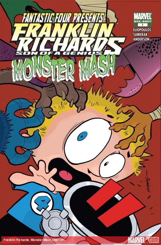 Cover of Franklin Richards: Monster Mash (2007) - #1