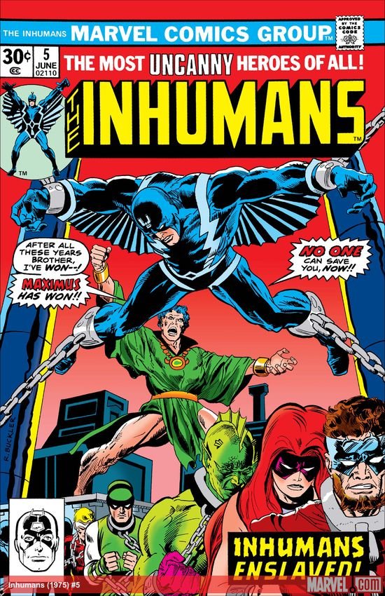 Cover of Inhumans (1975) - #5