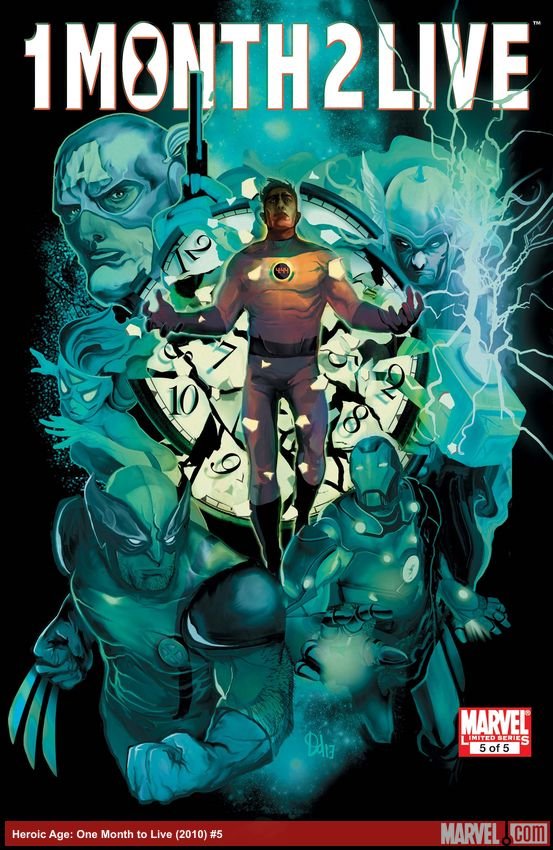 Cover of Heroic Age: One Month To Live (2010) - #5