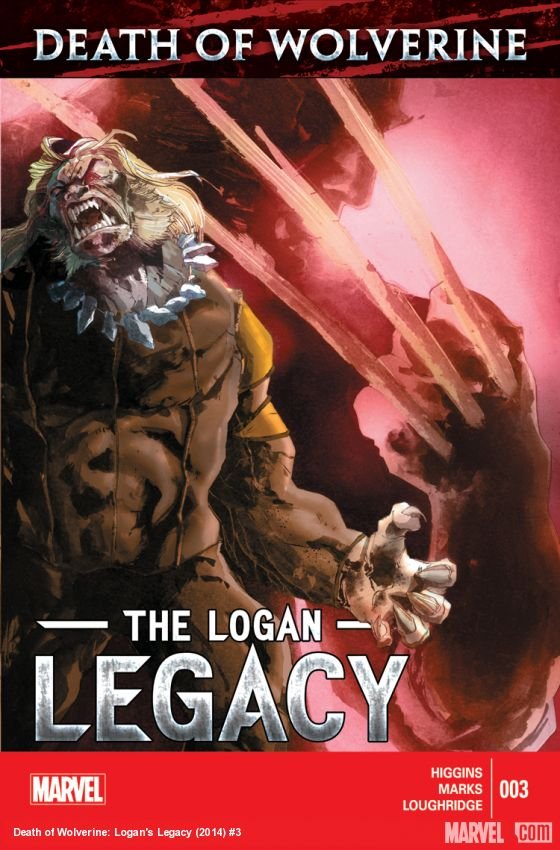 Cover of Death Of Wolverine: The Logan Legacy (2014) - #3