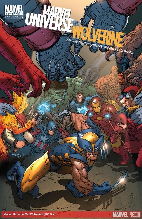 Cover of Marvel Universe Vs. Wolverine (2011) - #1