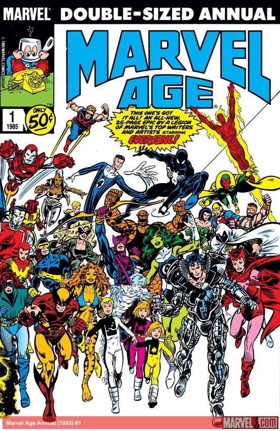 Cover of Marvel Age Annual (1985) - #1
