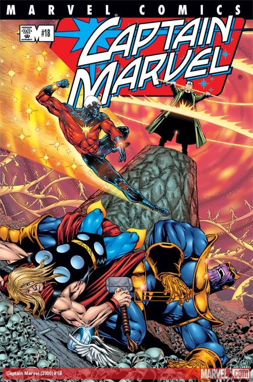 Cover of Captain Marvel (1999) - #18