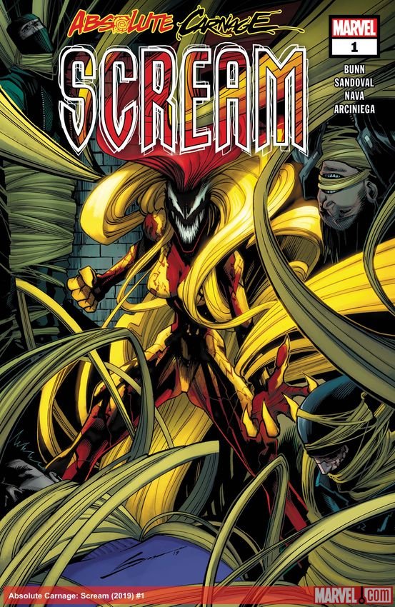 Cover of Absolute Carnage: Scream (2019) - #1