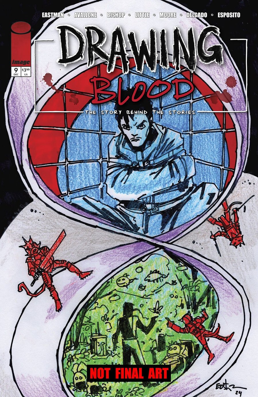 Cover of Drawing Blood (2024) - #9