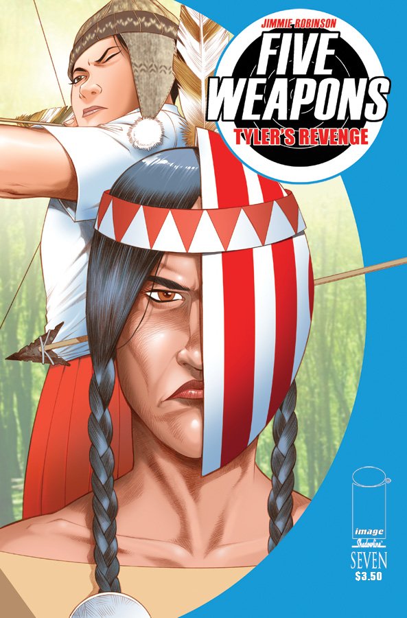 Cover of Five Weapons (2013) - #7