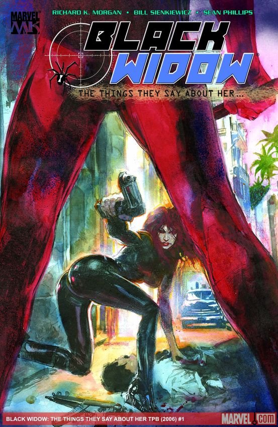 Cover of Black Widow: The Things They Say About Her (2005) - #1