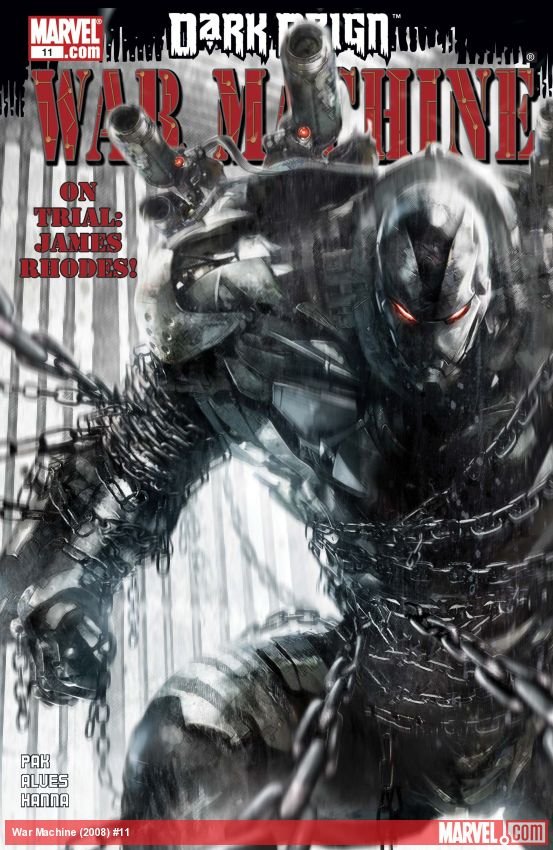 Cover of War Machine (2008) - #11