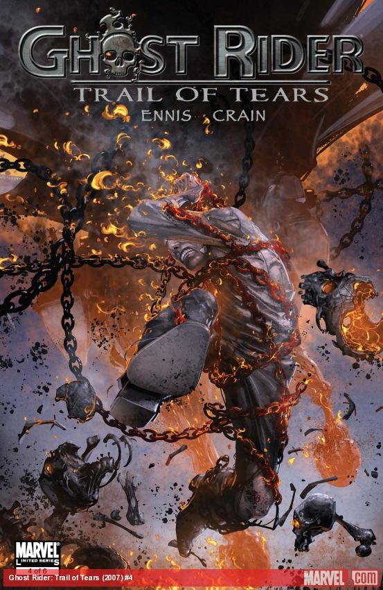 Cover of Ghost Rider: Trail Of Tears (2007) - #4