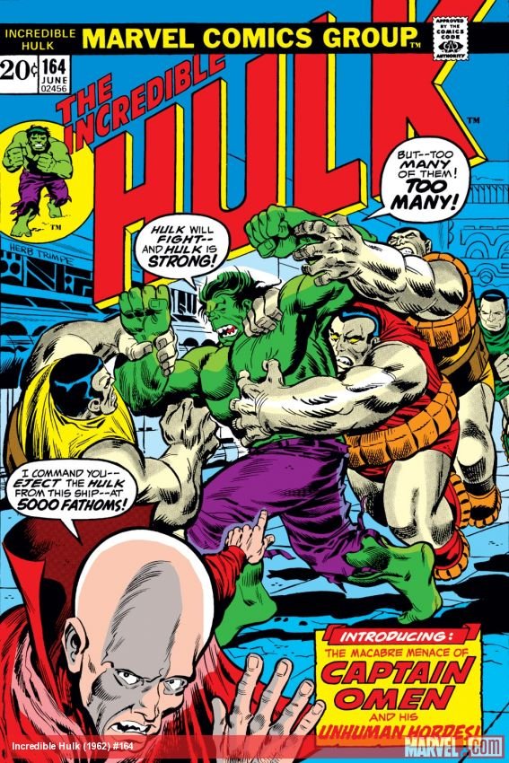 Cover of Incredible Hulk (1962) - #164
