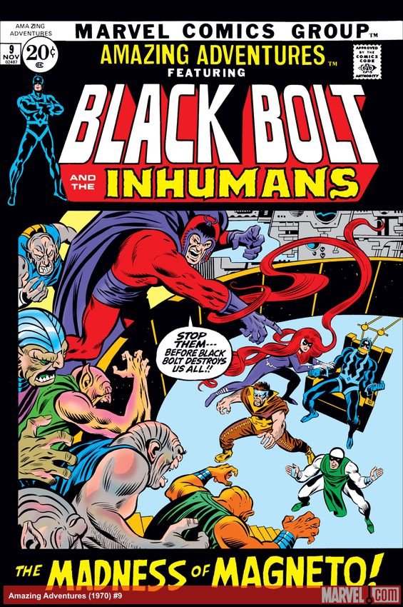 Cover of Amazing Adventures (1970) - #9