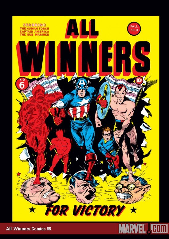 Cover of All-Winners Comics (1941) - #6