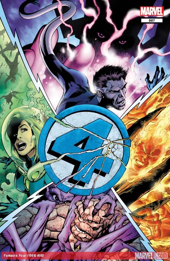 Cover of Fantastic Four (1998) - #587