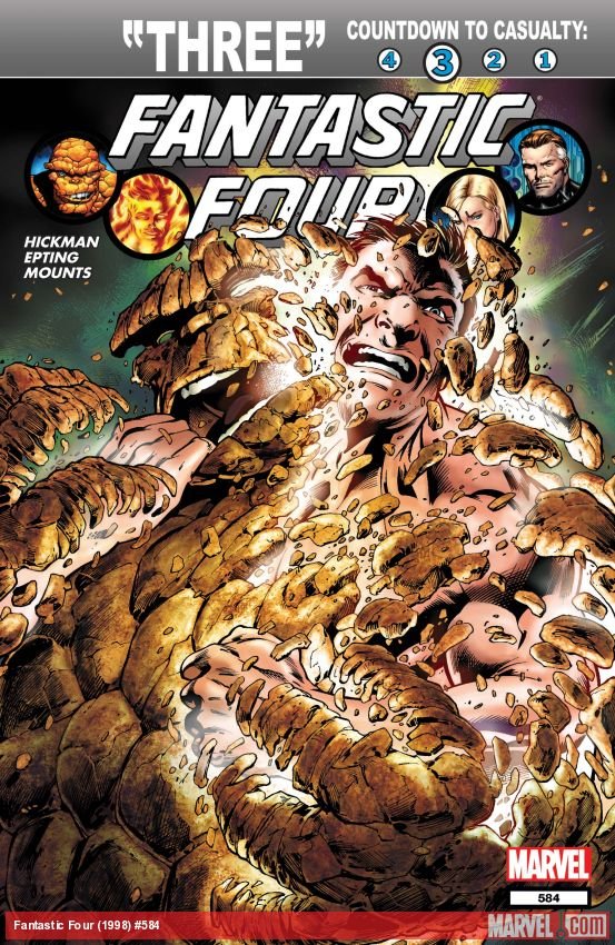 Cover of Fantastic Four (1998) - #584