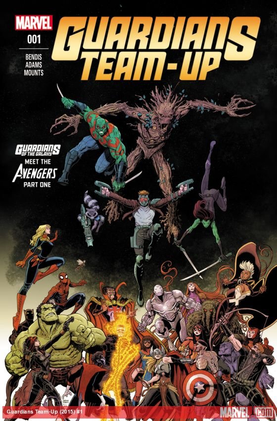 Cover of Guardians Team-Up (2015) - #1