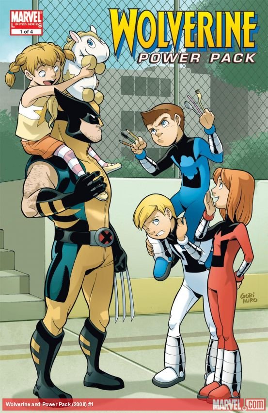 Cover of Wolverine And Power Pack (2008) - #1