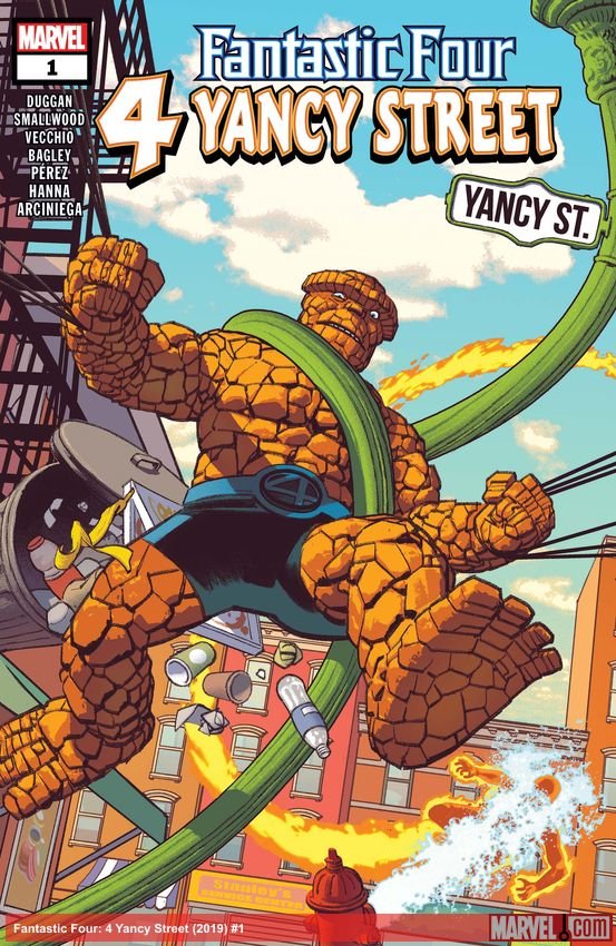 Cover of Fantastic Four: 4 Yancy Street (2019) - #1