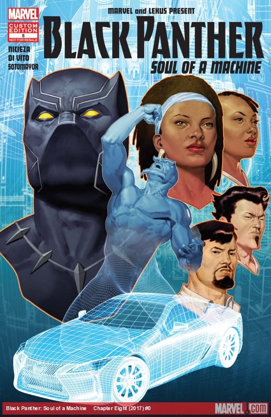 Cover of Black Panther: Soul of a Machine – Chapter Eight (2018) - #8