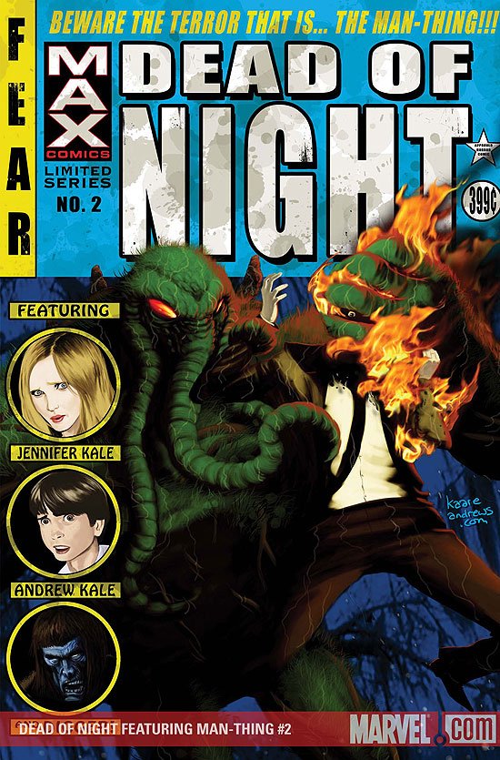 Cover of Dead Of Night Featuring Man-Thing (2008) - #2