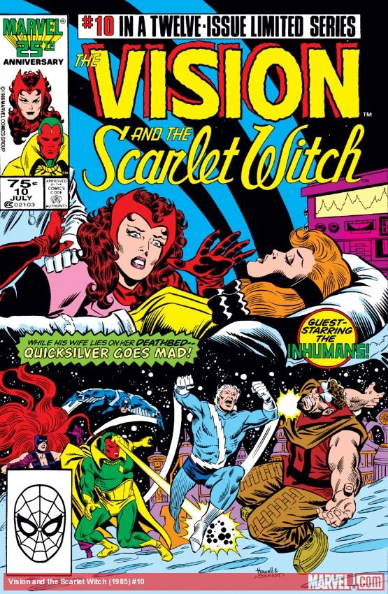 Cover of Vision And The Scarlet Witch (1985) - #10