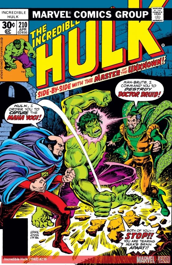 Cover of Incredible Hulk (1962) - #210