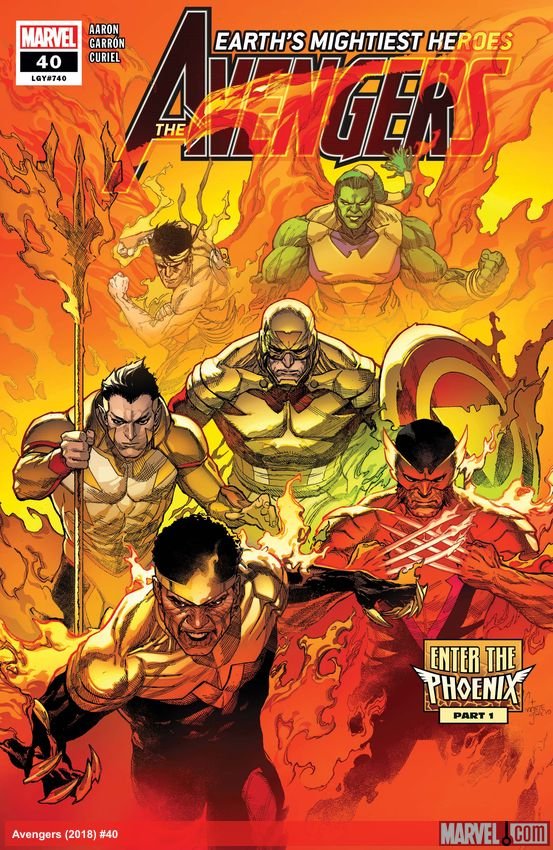 Cover of Avengers (2018) - #40